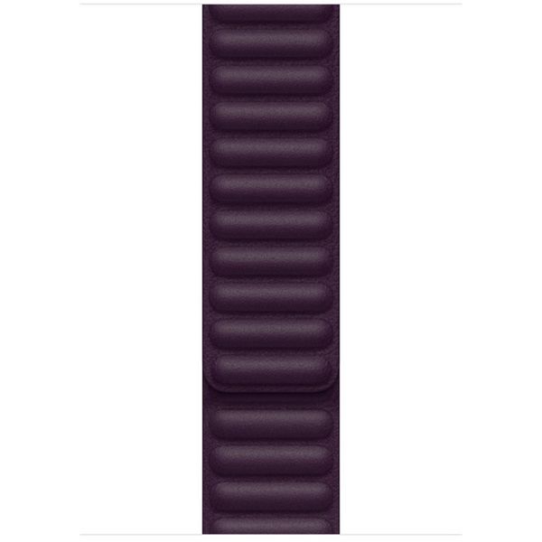 Apple Cinturino Leather Link Apple Watch | 38/40/41/42 mm - Taglia M/L - Dark Cherry