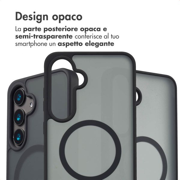 imoshion Cover posteriore Color Guard con MagSafe Samsung Galaxy S24 - Nero