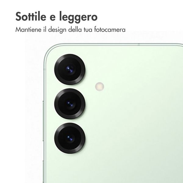 imoshion 2 Pack protezione lente fotocamera Samsung Galaxy S25 Plus - Mint