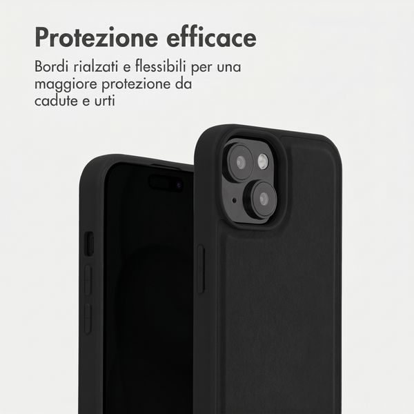 Accezz Backcover Edge con MagSafe Apple iPhone 15 - Nero