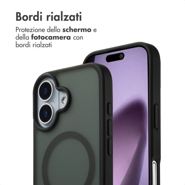 imoshion Cover posteriore Color Guard con MagSafe Apple iPhone 17 - Nero