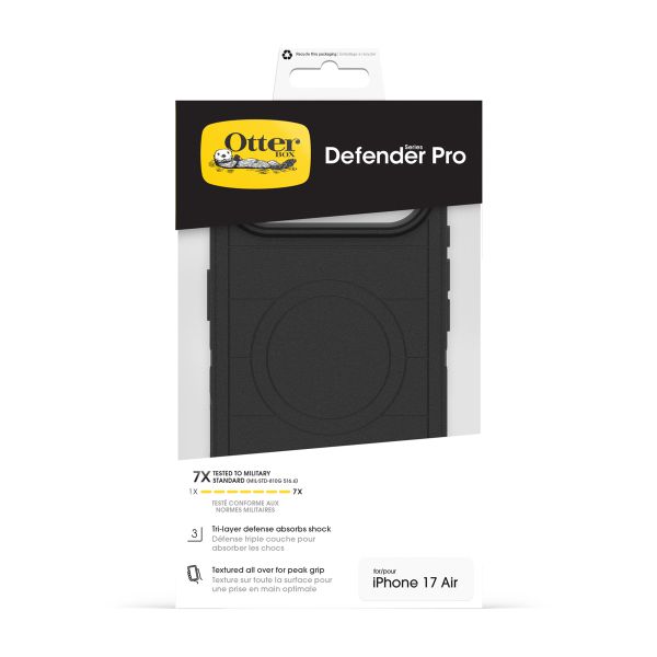 OtterBox Cover Posteriore Defender Pro con MagSafe Apple iPhone Air - Black