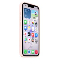 Apple Cover in silicone con MagSafe Apple iPhone 17e - Soft Pink