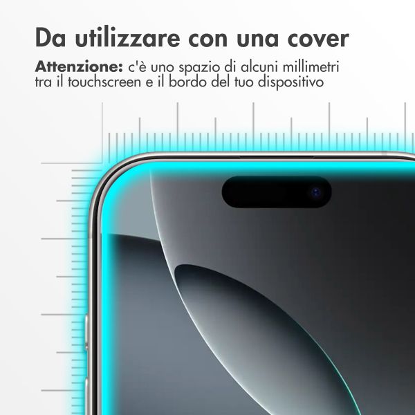 Accezz Vetro temperato, confezione da 2 Apple iPhone Air