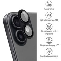 imoshion Protezione fotocamera in Vetro 2 Pezzi Apple iPhone 17 - Nero