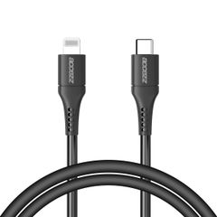 Accezz Cavo Lightning a USB-C – certificazione MFi – 1 metro – Nero