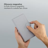 Selencia Libreria rimovibile Olyn con MagSafe Samsung Galaxy S24 Ultra - Grigio