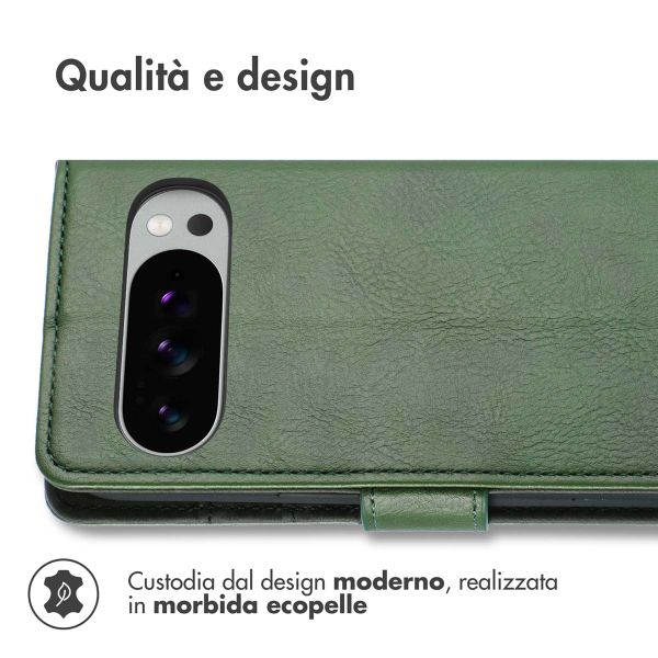 imoshion Cover a libro di Lusso Google Pixel 10 Pro XL - Verde