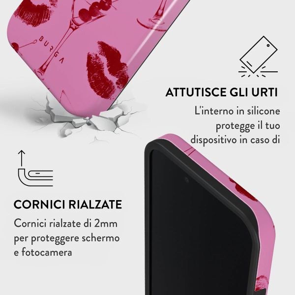 Burga Cover Posteriore Resistente Apple iPhone 17e / 16e - Call me