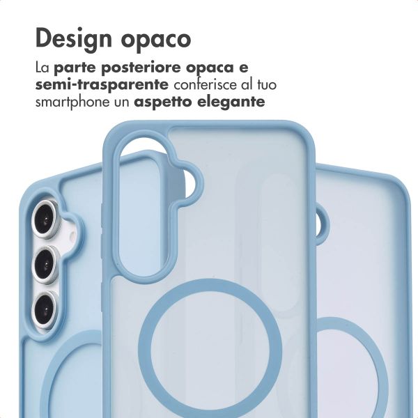 imoshion Cover posteriore Color Guard con MagSafe Samsung Galaxy S24 FE - Azzurro