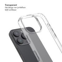 Selencia Cover trasparente con ganci rimovibili + cinturino da polso con pietre naturali Apple iPhone 16 Pro - Earth Tones