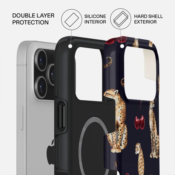Burga Cover Posteriore Resistente con MagSafe Apple iPhone 17 Pro Max - Cougar