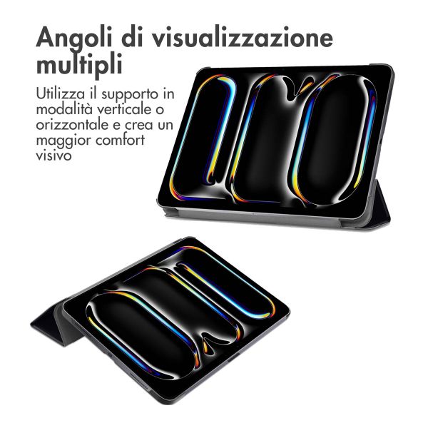 imoshion Cover Trifold Design Apple iPad Pro 13 (2025) M5 / (2024) M4 - Don't touch