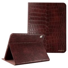 Selencia Custodia a libro Croco Apple iPad 11 (2025) 11 pollici A16 / iPad 10 (2022) 10.9 pollici - Burgundy