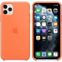 Apple Cover in Silicone Apple iPhone 11 Pro Max - Vitamin C