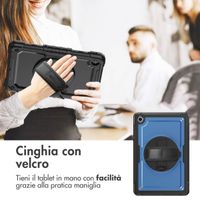 Accezz Cover Posteriore Resistente con tracolla Samsung Galaxy Tab A9 Plus - Blu
