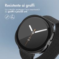 imoshion Cover rigida integrale Samsung Galaxy Watch 8 (44 mm) - Nero