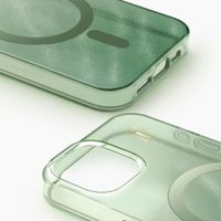 iDeal of Sweden Cover Trasparente con MagSafe Apple iPhone 17e / 16e / 15 / 14 / 13 - Sage Green