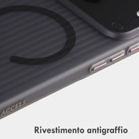 Accezz Cover Lite con MagSafe | Fluted | Apple iPhone 18 Pro Max / 17 Pro Max - Grigio