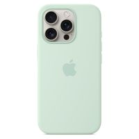 Apple Cover Posteriore in Silicone con MagSafe Apple iPhone 16 Pro - Aquamarine