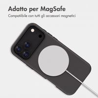 imoshion Cover posteriore Color con Thin MagSafe Ring Apple iPhone 18 Pro / 17 Pro - Nero