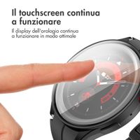 imoshion Cover rigida integrale Samsung Galaxy Watch 5 - 44 mm - Nero
