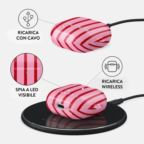 Burga Custodia rigida Apple AirPods 4 - Favorite Bikini