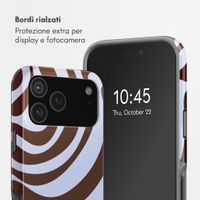 Selencia Cover Posteriore Vivid Apple iPhone 17 Pro Max - Dream Swirl Chocolate