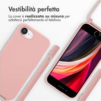 imoshion Cover in Silicone con Cordino Apple iPhone 17e / 16e - Sand Pink