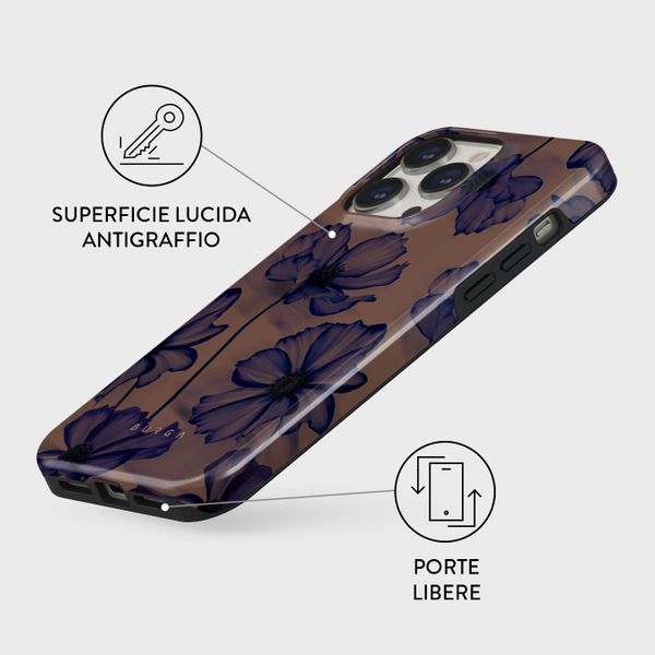 Burga Cover Posteriore Resistente Apple iPhone 14 Pro - Velvet Night