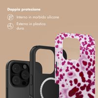 Selencia Cover posteriore Vivid con MagSafe Apple iPhone 16 Pro - Cosmic Orchid