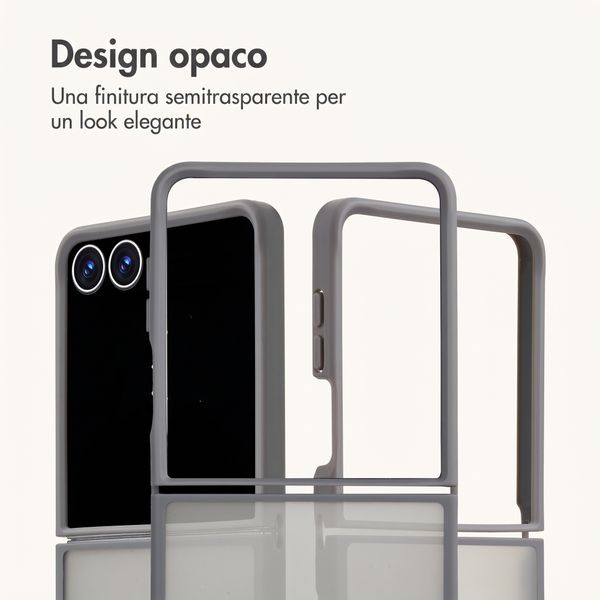 imoshion Cover posteriore Color Guard Samsung Galaxy Z Flip 8 - Grigio