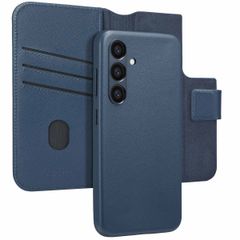Accezz Cover in pelle 2 in 1 con MagSafe Samsung Galaxy S24 - Nightfall Blue