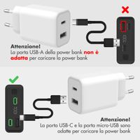 imoshion Powerbank in alluminio Ultra Series 20.000 mAh - Ricarica rapida fino a 33 watt - Tropical Violet