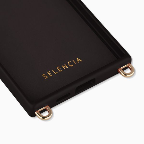 Selencia Cover posteriore Rivièra con MagSafe con ganci rimovibili Samsung Galaxy S24 Ultra - Velvet Black