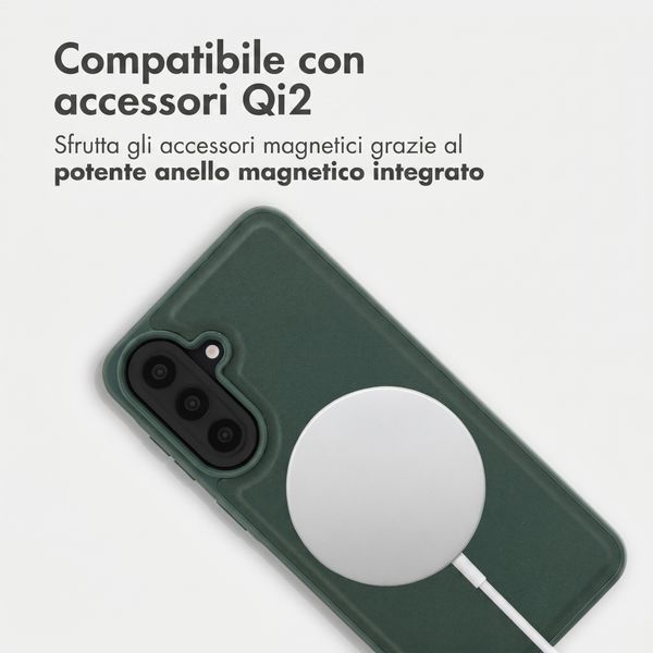 Accezz Backcover Edge con MagSafe Samsung Galaxy A57 (5G) - Verde