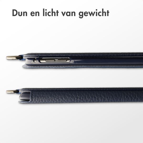Accezz Trifold Bookcase met handstrap Apple iPad Mini 5 (2019) / Mini 4 (2015) - Donkerblauw