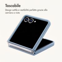 imoshion Cover posteriore Color Guard Samsung Galaxy Z Flip 8 - Azzurro