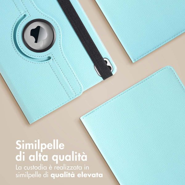 imoshion Cover Girevole a 360° Apple iPad Pro 12.9 (2020/2021/2022) - Azzurro