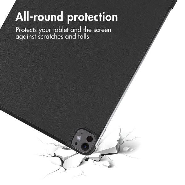imoshion Cover a libro Trifold Apple iPad Pro 13 (2025) M5 / (2024) M4 - Nero