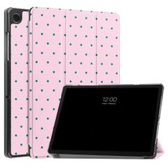 imoshion Cover Trifold Design Samsung Galaxy Tab A11 Plus / A9 Plus - Happy Dots