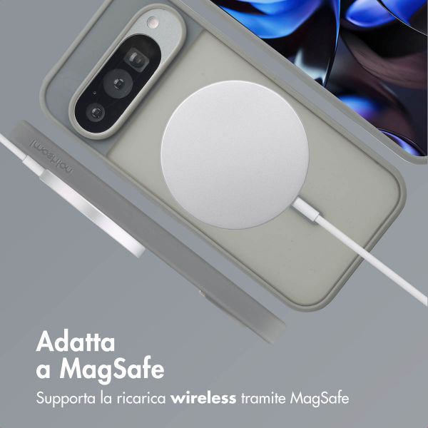 imoshion Cover posteriore Color Guard con MagSafe Google Pixel 9 / 9 Pro / 10 / 10 Pro - Grigio