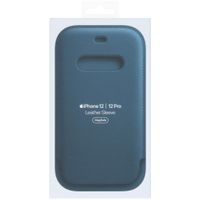 Apple Sleeve in Pelle iPhone 12 (Pro) - Baltic Blue