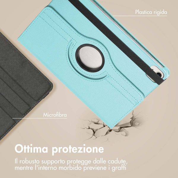 imoshion Cover Girevole a 360° Apple iPad Air 13 pollici (2026) M4 / (2025) M3 / (2024) M2 - Azzurro