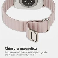 imoshion Cinturino magnetico in pelle sintetica Apple Watch | 38/40/41/42 mm - Beige
