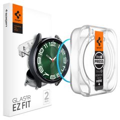 Spigen EZ FIT Glas.tR pellicola protettiva in vetro con applicatore Samsung Galaxy Watch 6 Classic - 47 mm - Trasparente