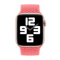 Apple Cinturino Solo intrecciato Apple Watch | 38/40/41/42 mm - Taglia 5 - Pink Punch