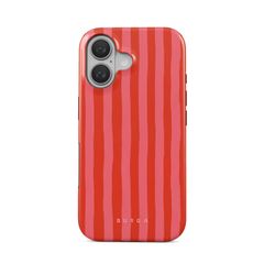 Burga Cover Posteriore Resistente con MagSafe Apple iPhone 16 - Pomegranate