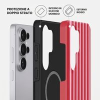 Burga Cover Posteriore Resistente con MagSafe Samsung Galaxy S26 Ultra - Strawberry Jam