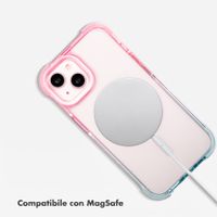 Selencia Cover MagSafe Gradient Apple iPhone 13 - Rosa / Blu